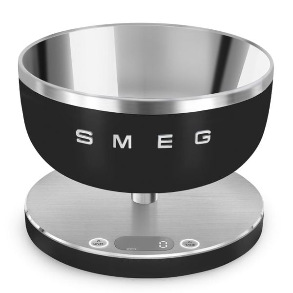 Cân điện tử Smeg 50's Style KSC01BLMWW - Smeg - Cân điện tử Smeg là một kiệt tác nhỏ dành cho những người yêu thích sự hoàn hảo 