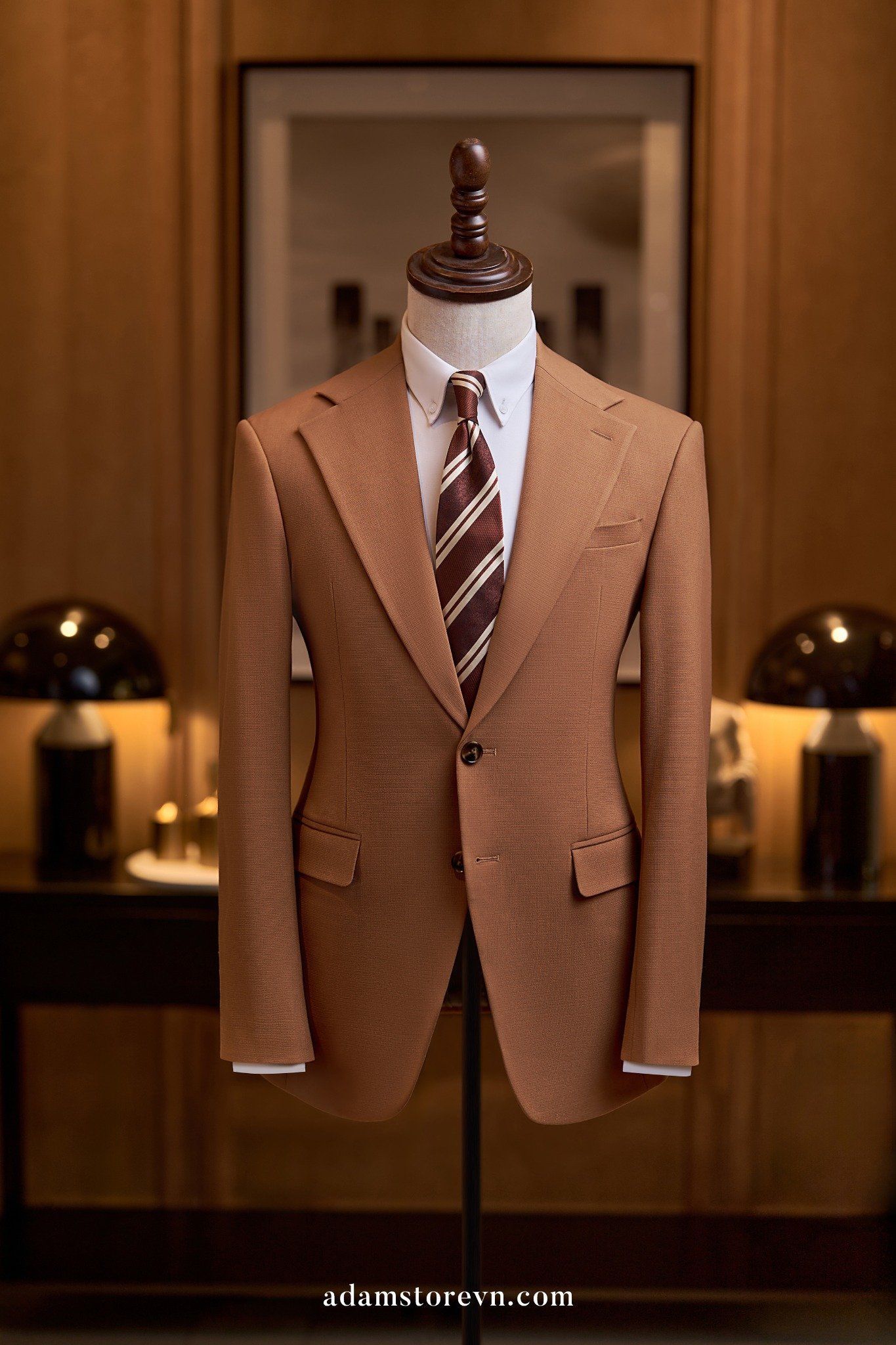 Áo vest nâu pastel - AV412