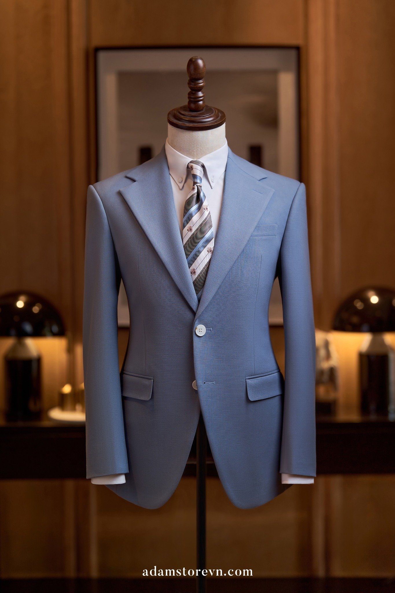 Áo vest xanh pastel - AV413