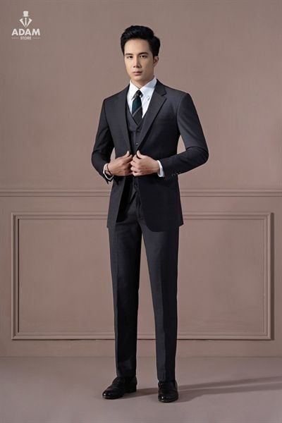 Áo Vest Adam Ghi Sáng Xước Light Gray - Av241