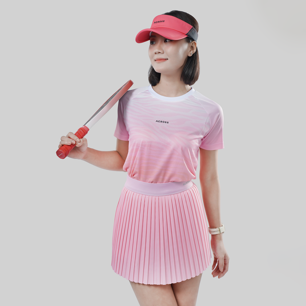  Áo thun thể thao chạy bộ ZEBRA thấm hút siêu nhẹ Across 