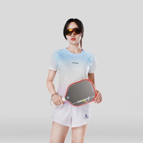  Áo thun thể thao chạy bộ THE SÓNG NỮ thấm hút siêu nhẹ Across 