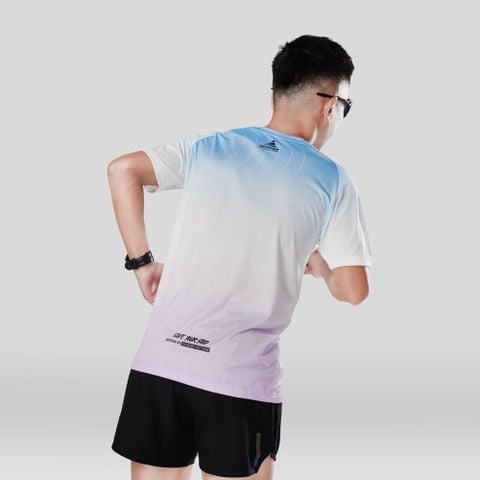  Áo thun thể thao chạy bộ THE SÓNG NAM XANH BIỂN thấm hút siêu nhẹ Across 
