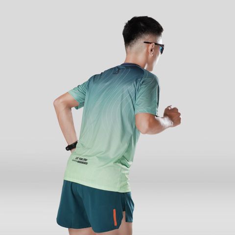  Áo thun thể thao chạy bộ THE SÓNG NAM XANH thấm hút siêu nhẹ Across 