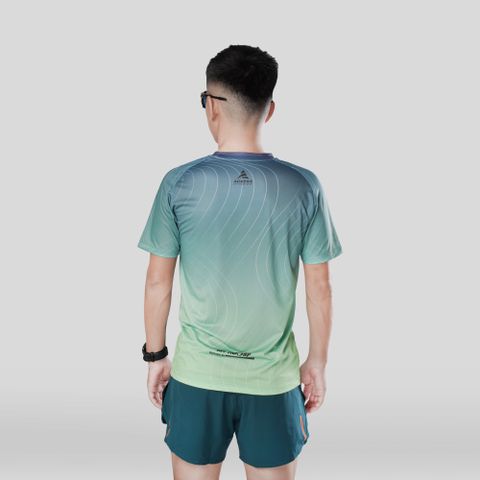 Áo thun thể thao chạy bộ THE SÓNG NAM XANH thấm hút siêu nhẹ Across 
