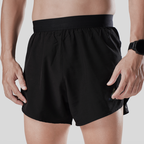  Quần thể thao chạy bộ ULTRA FAST ĐEN thấm hút siêu nhẹ Across 