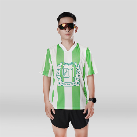  Áo thun thể thao chạy bộ STRIPER COLOR thấm hút siêu nhẹ Across 