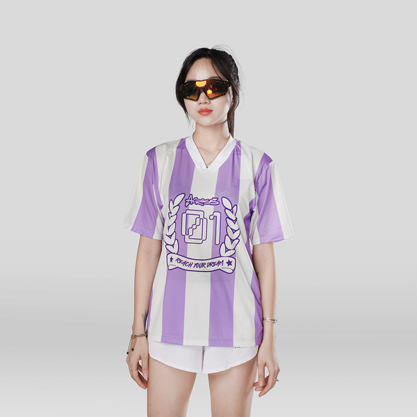  Áo thun thể thao chạy bộ STRIPER COLOR thấm hút siêu nhẹ Across 