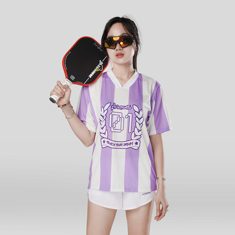  Áo thun thể thao chạy bộ STRIPER COLOR thấm hút siêu nhẹ Across 