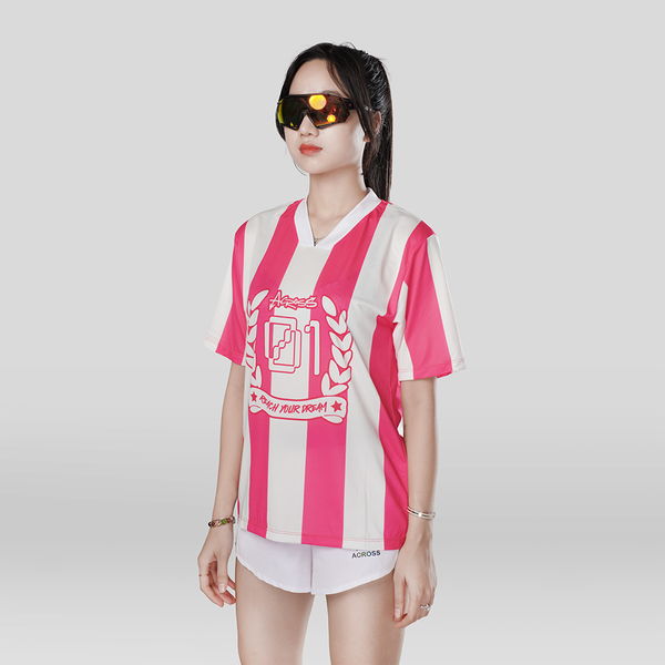  Áo thun thể thao chạy bộ STRIPER COLOR thấm hút siêu nhẹ Across 