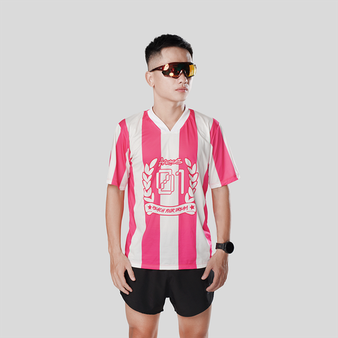  Áo thun thể thao chạy bộ STRIPER COLOR thấm hút siêu nhẹ Across 