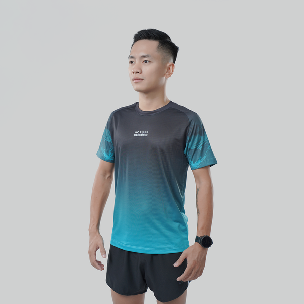  Áo thun thể thao chạy bộ The Hill thấm hút siêu nhẹ Across 
