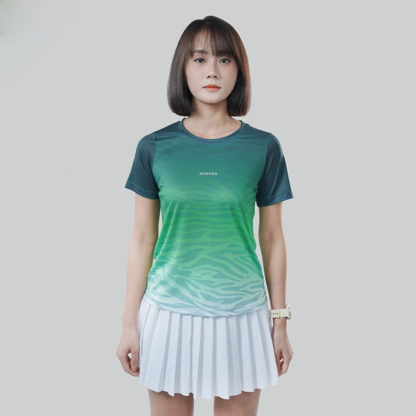  Áo thun thể thao chạy bộ ZEBRA RUNNING thấm hút siêu nhẹ Across 