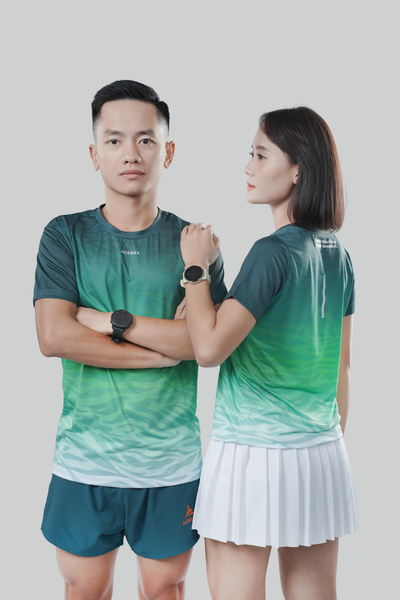  Áo thun thể thao chạy bộ ZEBRA RUNNING thấm hút siêu nhẹ Across 