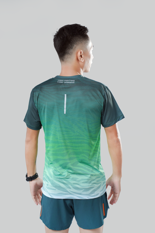  Áo thun thể thao chạy bộ ZEBRA RUNNING thấm hút siêu nhẹ Across 