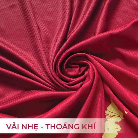  Áo thun thể thao chạy bộ VIỆT NAM thấm hút siêu nhẹ Across 