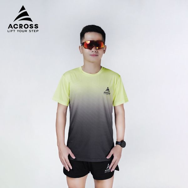  Áo thun thể thao chạy bộ LIGHT TO SHINE NAM thấm hút siêu nhẹ Across 