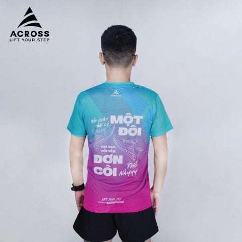 Áo thun thể thao chạy bộ LIGHT TO SHINE NAM thấm hút siêu nhẹ Across 