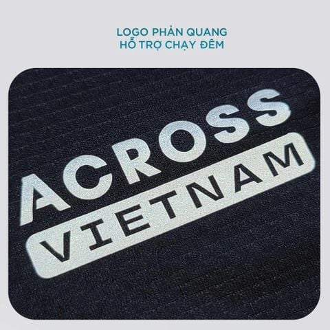  Áo thun thể thao chạy bộ SỌC CAM XANH thấm hút siêu nhẹ Across 