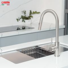 Chậu rửa bát chống xước Workstation Sink – Undermount Sink KN8644SU Dekor