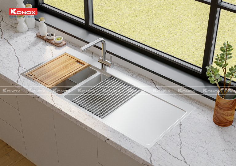 Vòi rửa bát dây rút KN1337