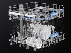 Máy Rửa Bát Richborn RDP6085SKB: Sang Trọng, Hiệu Quả, Diệt Khuẩn UV