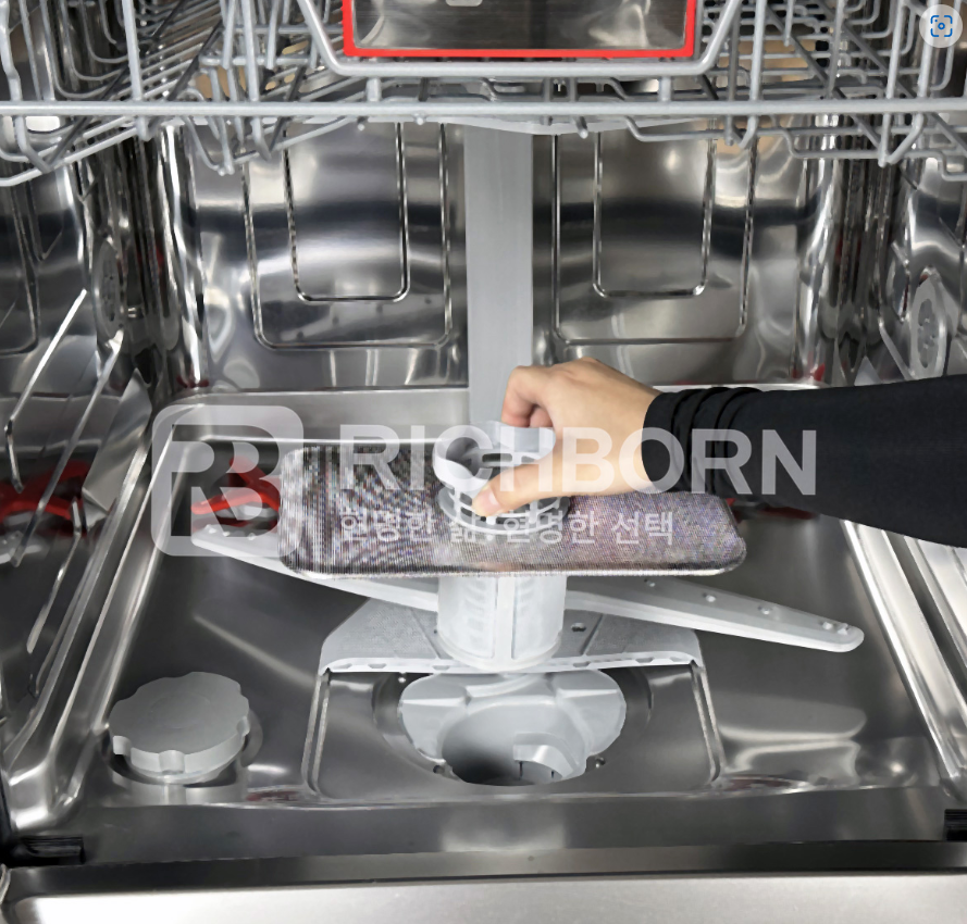 Máy Rửa Bát Richborn RDP6085SHB – Dung Tích 16 Bộ, Sấy Khô Hiệu Quả, Giá Ưu Đãi