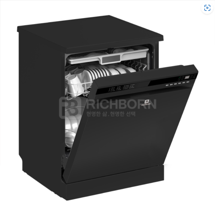 Máy Rửa Bát Richborn RDP6085SHB – Dung Tích 16 Bộ, Sấy Khô Hiệu Quả, Giá Ưu Đãi