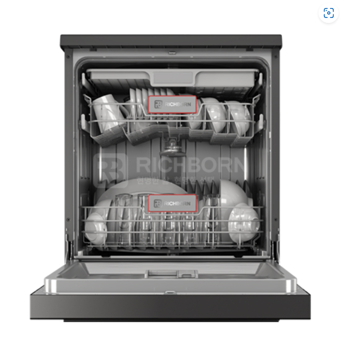 Máy Rửa Bát Richborn RDP6085SHB – Dung Tích 16 Bộ, Sấy Khô Hiệu Quả, Giá Ưu Đãi