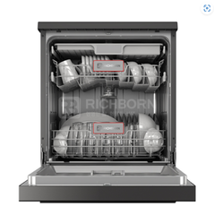 Máy Rửa Bát Richborn RDP6085SHB – Dung Tích 16 Bộ, Sấy Khô Hiệu Quả, Giá Ưu Đãi