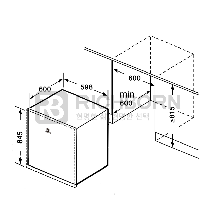 Máy Rửa Bát Richborn RDS6085FMS – Trợ Thủ Đắc Lực Cho Gian Bếp Hiện Đại
