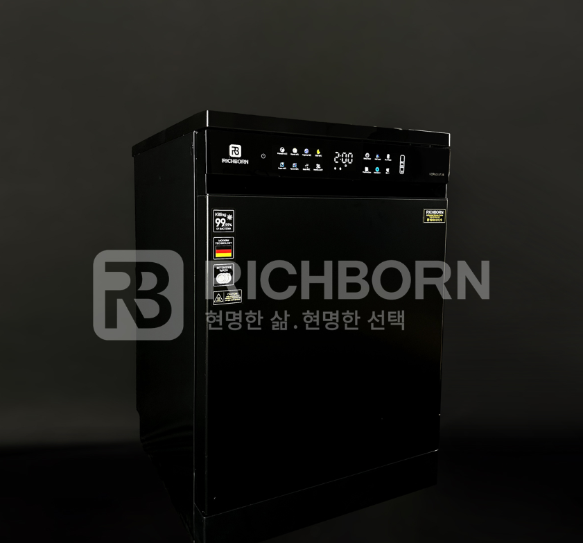 Máy Rửa Bát Richborn RDP6085FJB – Trợ Thủ Đắc Lực Cho Gian Bếp Hiện Đại 4.0