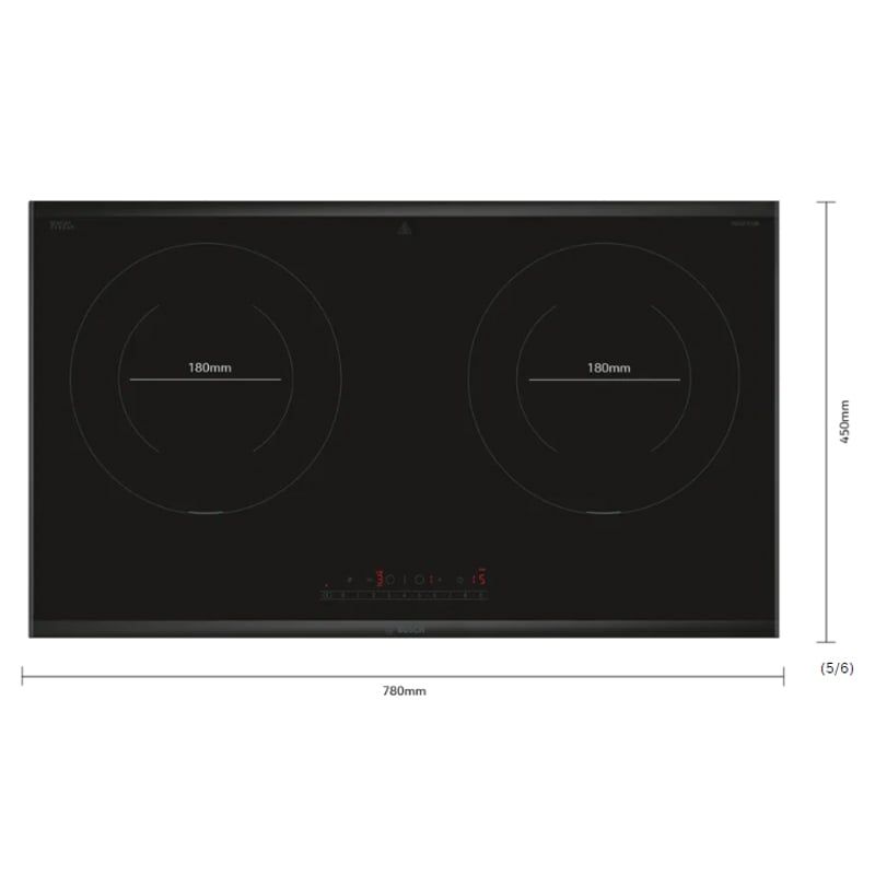 Bếp Từ Đôi Bosch PPI8256XVN Serie 6