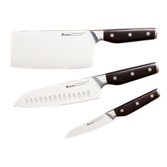 Bộ dao làm bếp cao cấp 3 món Konox Impecca Classic