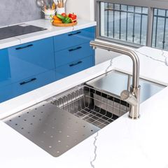 Chậu rửa bát chống xước Workstation Sink – Undermount Sink KN8644SU Dekor