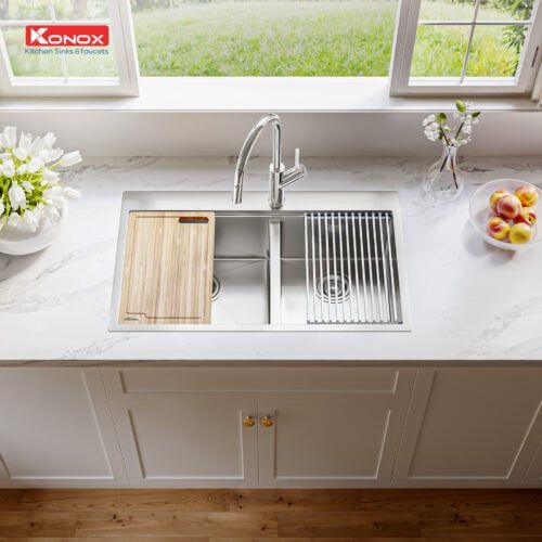 Chậu rửa bát Workstation Sink – Topmount Sink KN8250TD