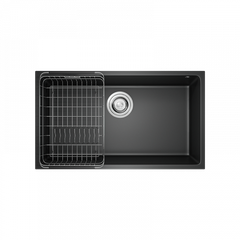 Chậu rửa bát Granite Sink Naros 760S – Black