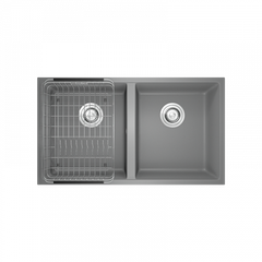 Chậu rửa bát Granite Sink Veloci 760D – Grey