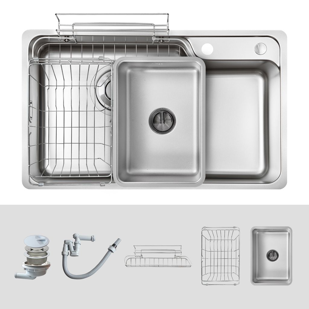 Chậu rửa bát Kluger KH8048SL Plus