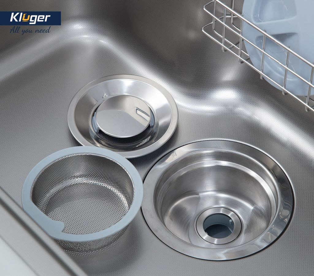 Bát rác inox Kluger KS – 185J