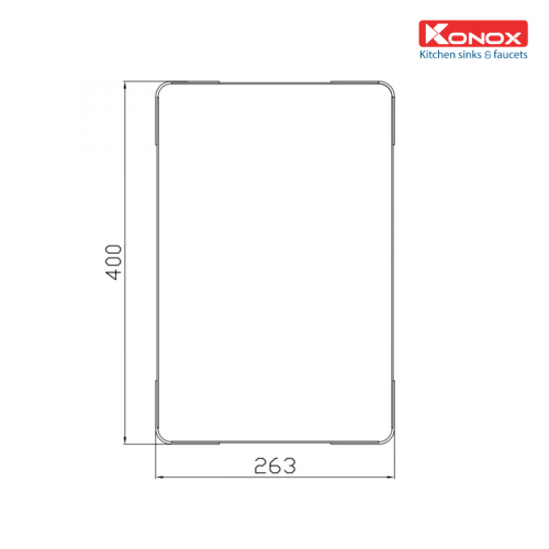 Thớt inox – Cutting Board – CB03