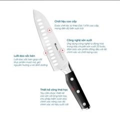 Bộ dao làm bếp cao cấp 5 món Konox Impecca
