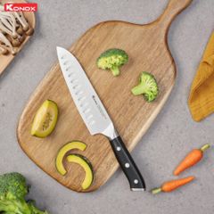 Dao đa năng thép Đức Emmitt Series 7″ Santoku