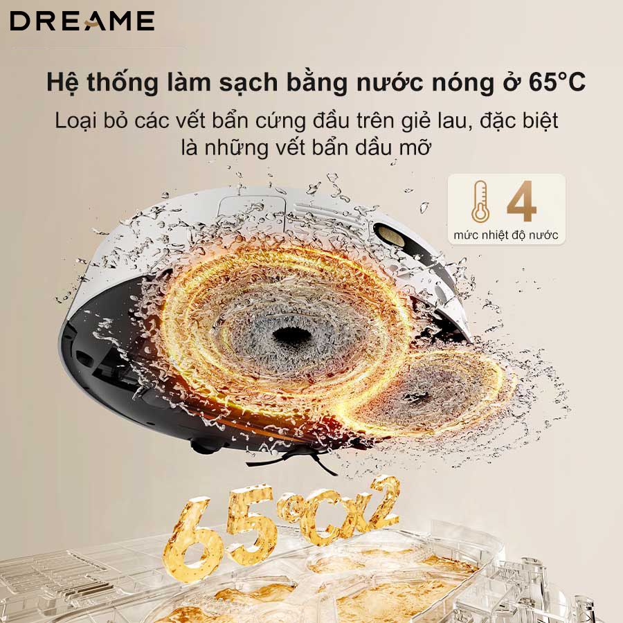 Robot hút bụi lau nhà Dreame L30s Ultra – Hàng Chính Hãng