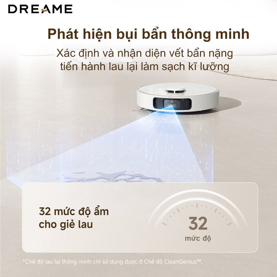 Robot hút bụi lau nhà Dreame L30s Ultra – Hàng Chính Hãng