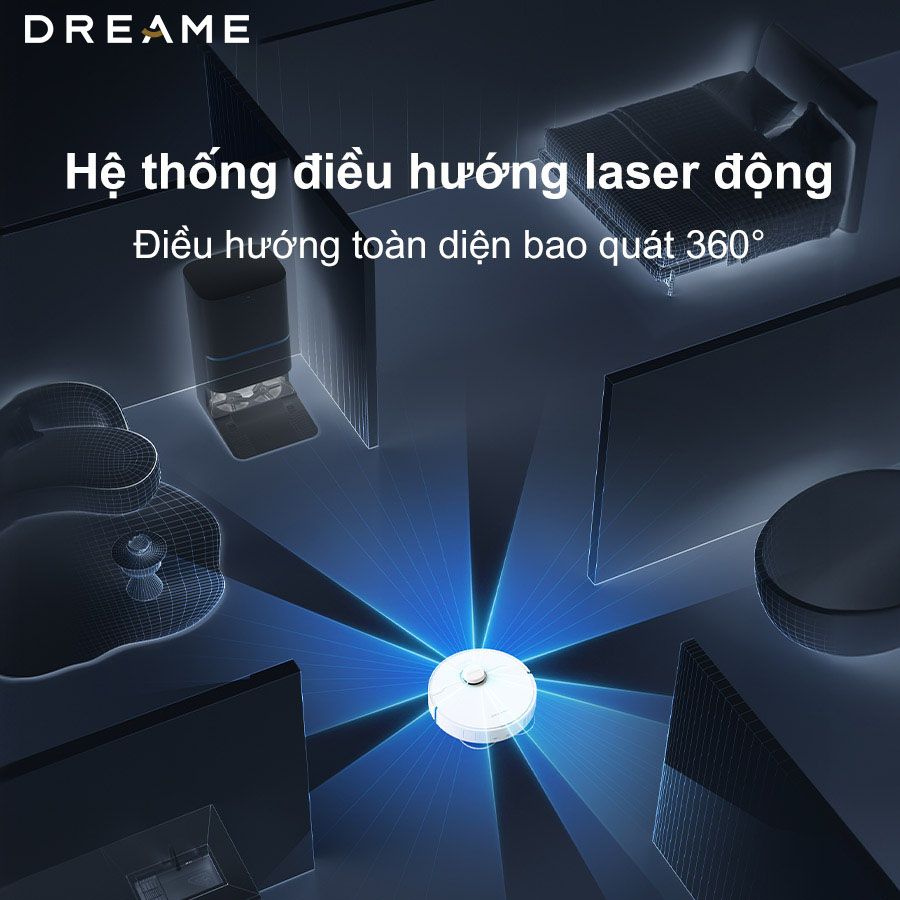 Robot hút bụi lau nhà Dreame L30s Ultra – Hàng Chính Hãng