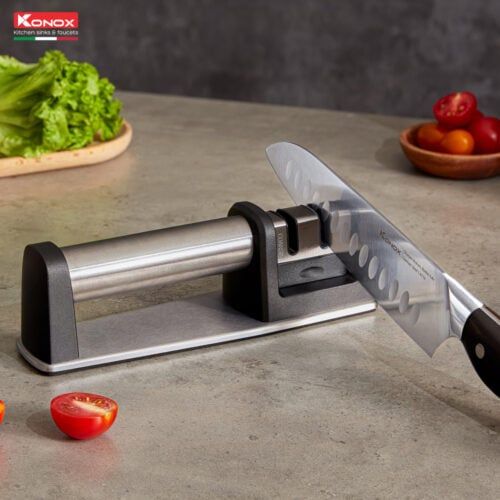 Dụng cụ mài dao 2 khe Konox Knife Sharpener