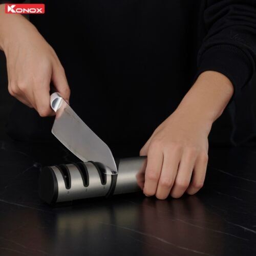Dụng cụ mài dao 3 khe Konox Knife Sharpener