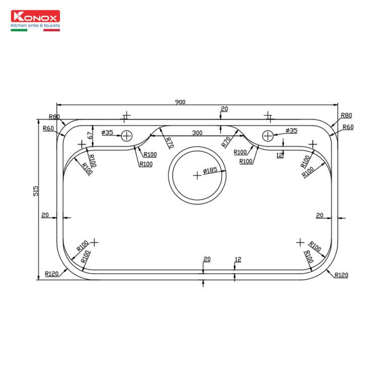 Chậu rửa bát chống xước phong cách Nhật TARI 9051SR