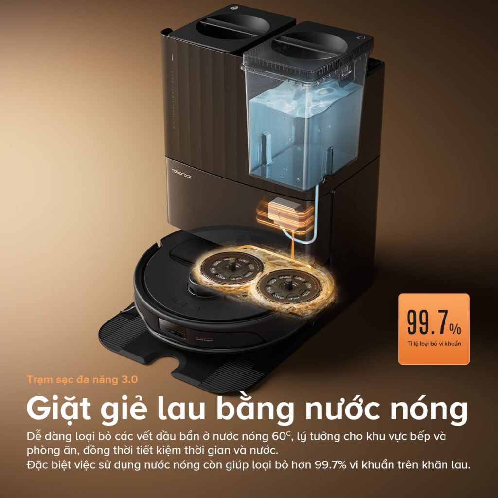 Robot hút bụi lau nhà Roborock Q Revo Master